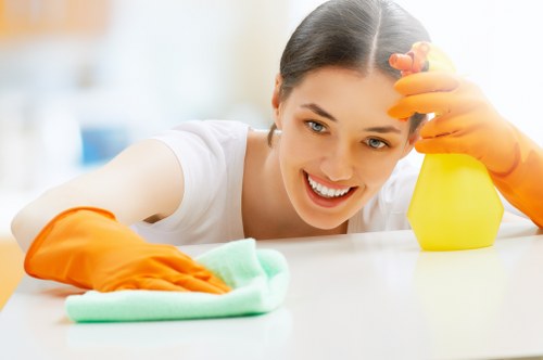 Reliable cleaners in Chiswick preparing a neat and fresh living space