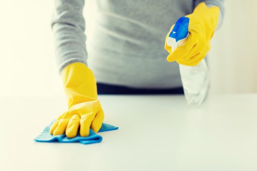 Secure online payment for Cleaners Chiswick with protected checkout screen